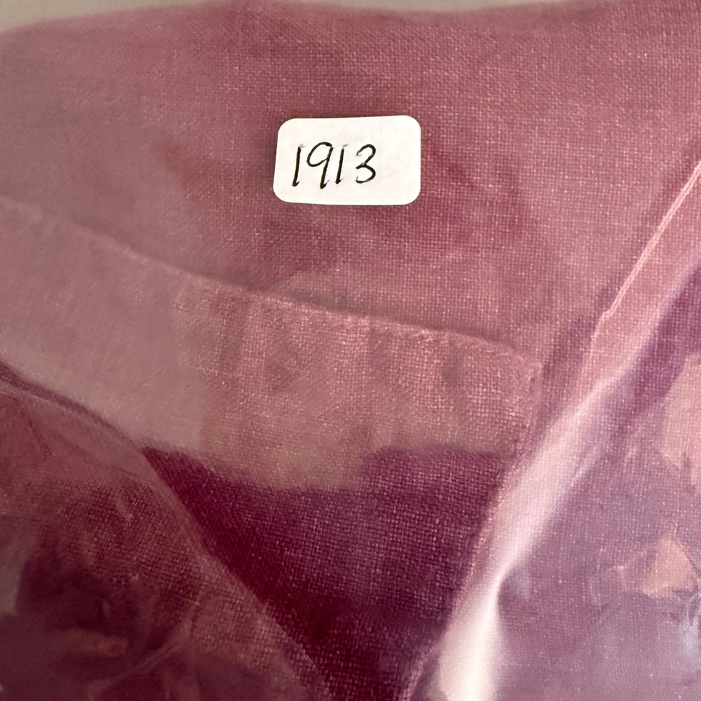 Eileen Fisher Organic Linen Button Down Tunic Top Plum Purple Womens Large L/G - Picture 8 of 8
